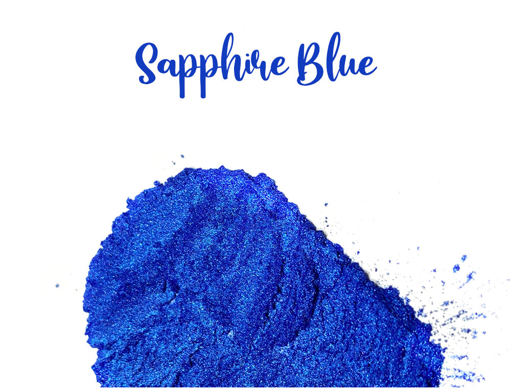 Sapphire Blue – Perlglanz Metallic Farbpulver Pigmente