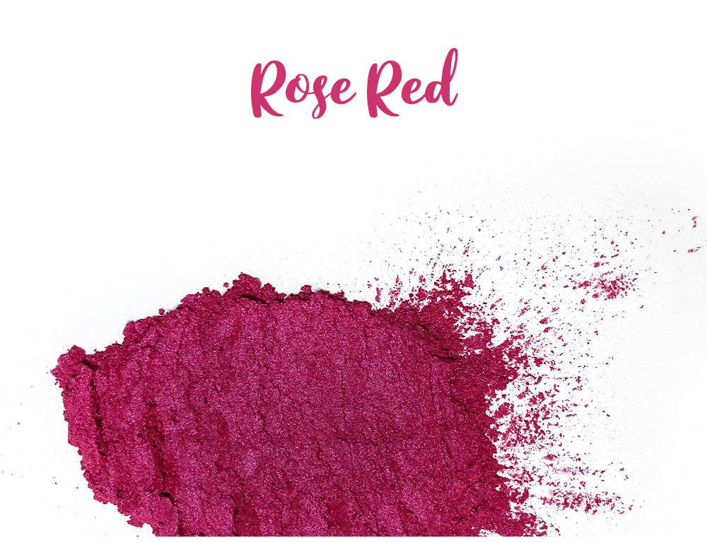 Rose Red – Perlglanz Metallic Farbpulver Pigmente