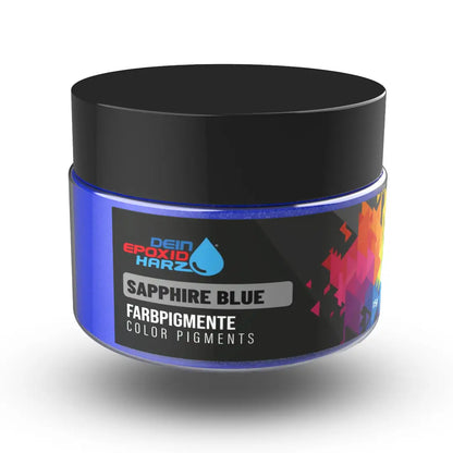 Sapphire Blue – Perlglanz Metallic Farbpulver Pigmente