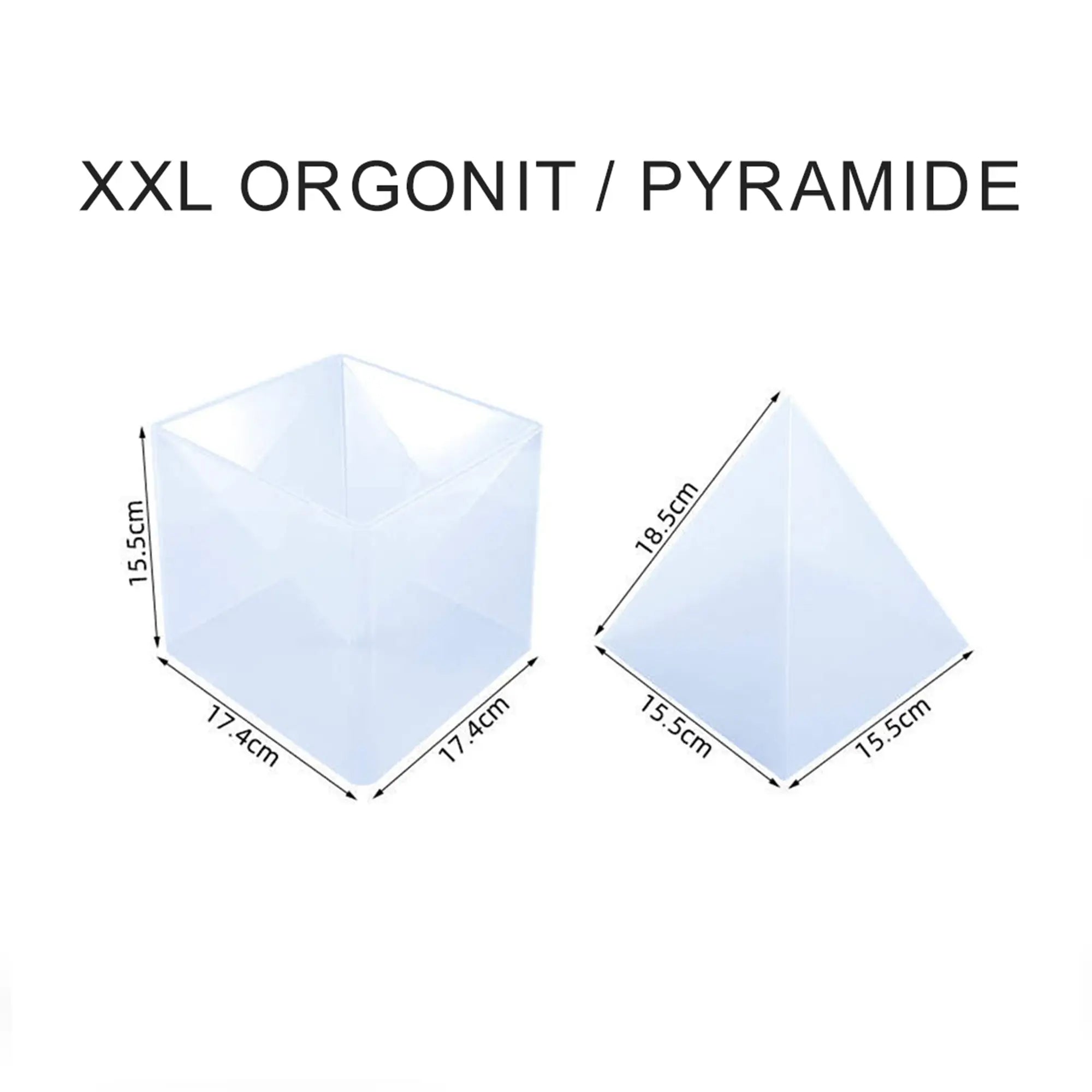 Silikonform - Orgonit Pyramide