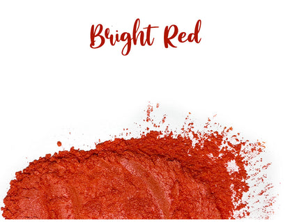 Bright Red – Perlglanz Metallic Farbpulver Pigmente