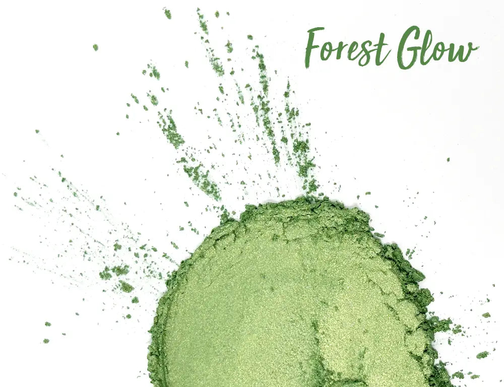 Forest Glow – Perlglanz Metallic Farbpulver Pigmente