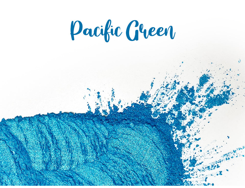 Pacifc Green – Pearlescent Metallic Color Powder Pigments