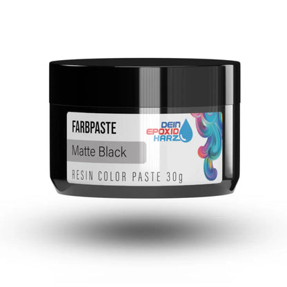 Black - Farbpaste Matt 30g