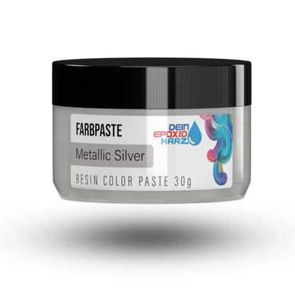 Silver - Farbpaste Metallic 30g