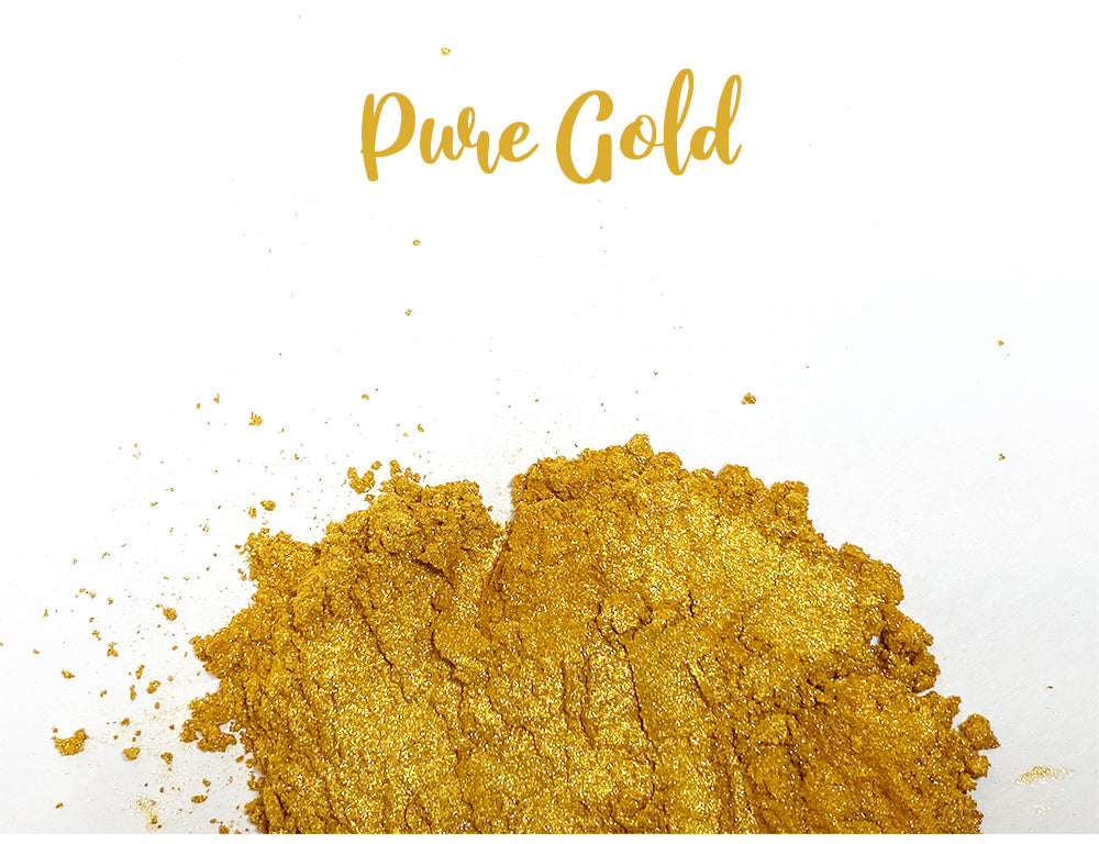 Pure Gold – Perlglanz Metallic Farbpulver Pigmente