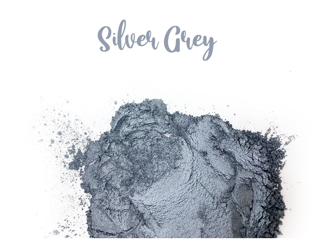 Silver Gray – Pearlescent Metallic Color Powder Pigments