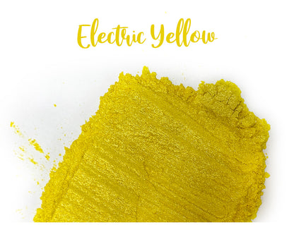 Electric Yellow – Perlglanz Metallic Farbpulver Pigmente